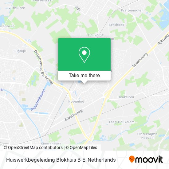 Huiswerkbegeleiding Blokhuis B-E map