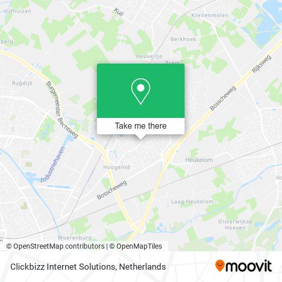 Clickbizz Internet Solutions map