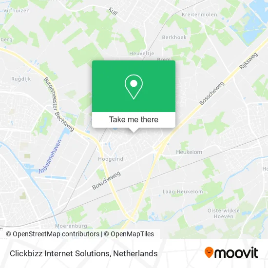 Clickbizz Internet Solutions map