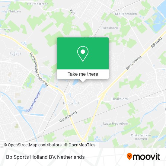 Bb Sports Holland BV map