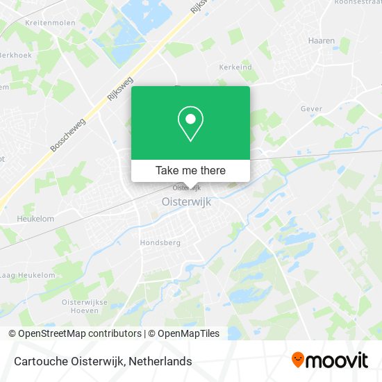 Cartouche Oisterwijk map