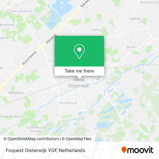 Foquest Oisterwijk VOF map