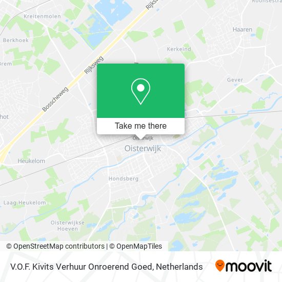 V.O.F. Kivits Verhuur Onroerend Goed map