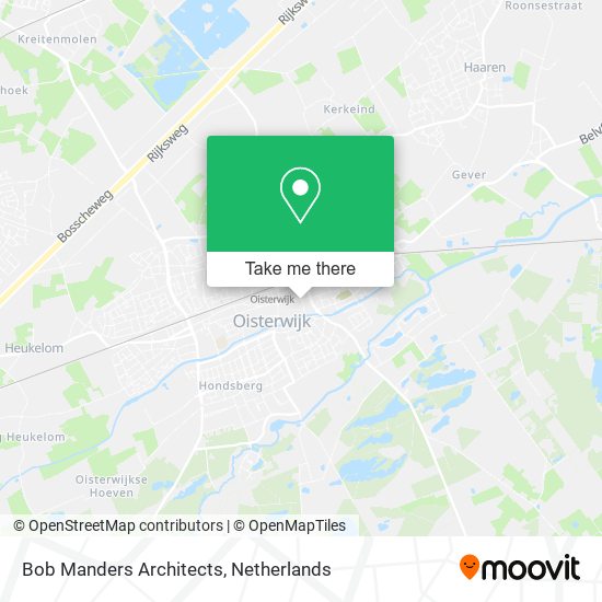 Bob Manders Architects map