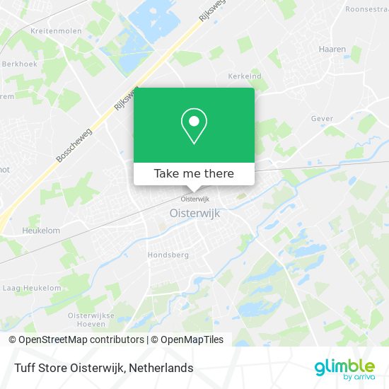Tuff Store Oisterwijk map