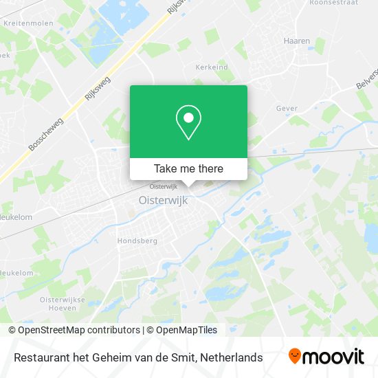 Restaurant het Geheim van de Smit map