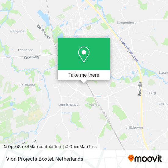 Vion Projects Boxtel map