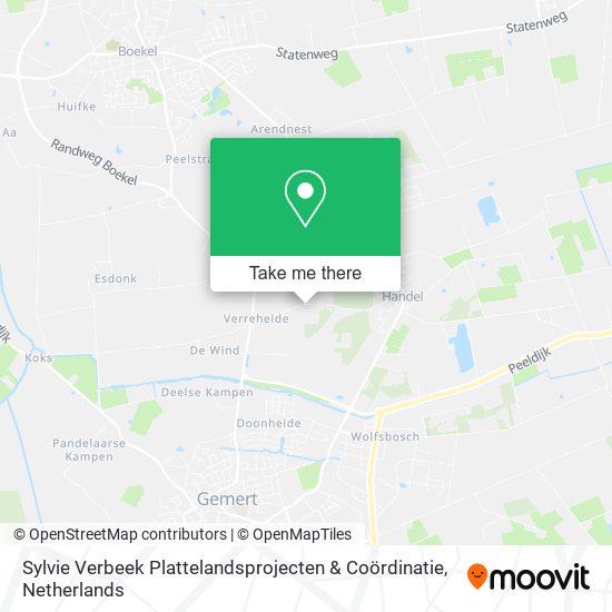 Sylvie Verbeek Plattelandsprojecten & Coördinatie map