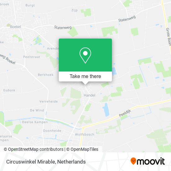 Circuswinkel Mirable map