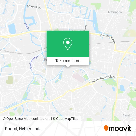 Postnl map