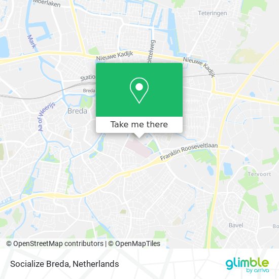 Socialize Breda map