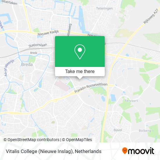 Vitalis College (Nieuwe Inslag) map