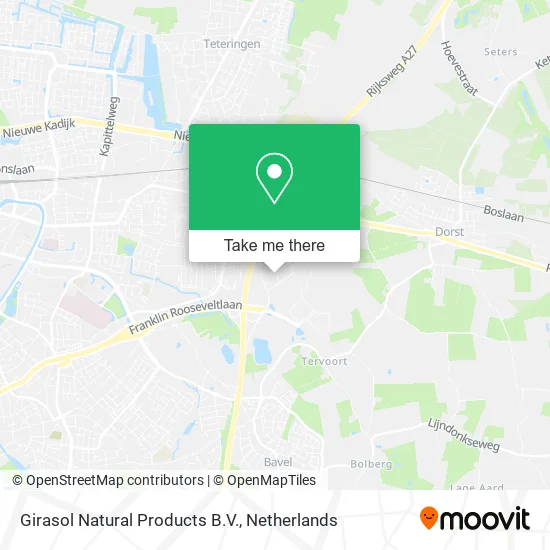 Girasol Natural Products B.V. map