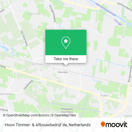 Hoon Timmer- & Afbouwbedrijf de map