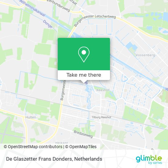 De Glaszetter Frans Donders map