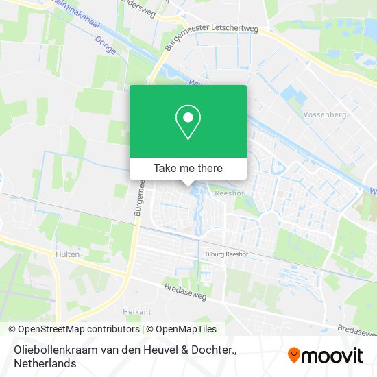 Oliebollenkraam van den Heuvel & Dochter. map