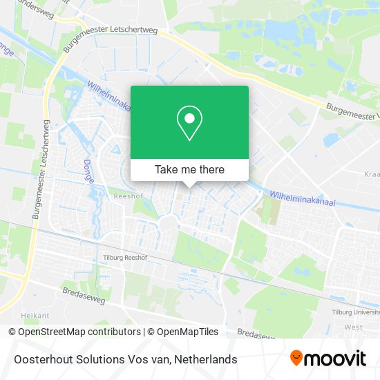 Oosterhout Solutions Vos van map