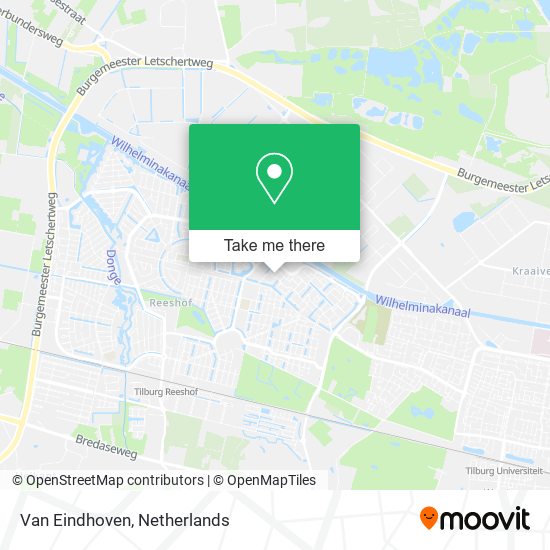 Van Eindhoven Karte