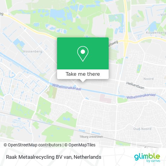 Raak Metaalrecycling BV van map