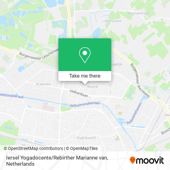 Iersel Yogadocente / Rebirther Marianne van map