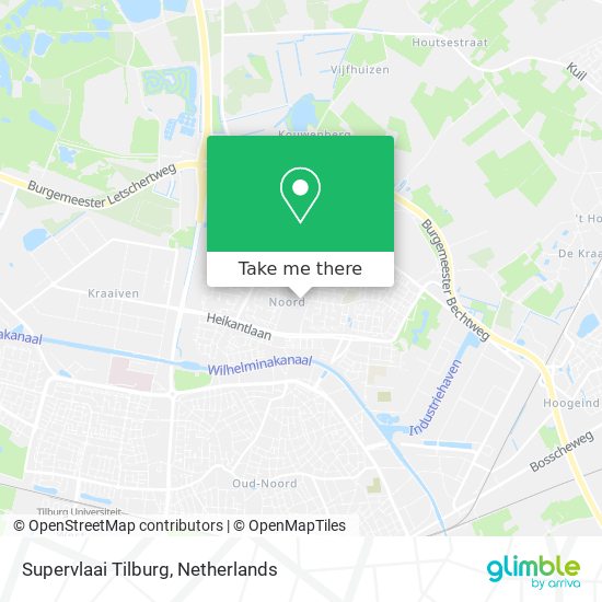 Supervlaai Tilburg Karte