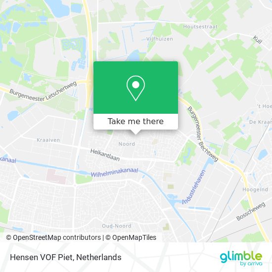 Hensen VOF Piet map