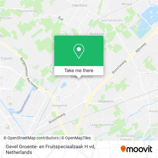 Gevel Groente- en Fruitspeciaalzaak H vd map