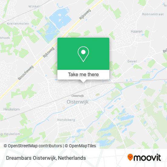 Dreambars Oisterwijk Karte