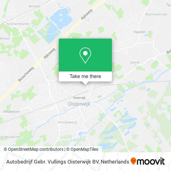 Autobedrijf Gebr. Vullings Oisterwijk BV map