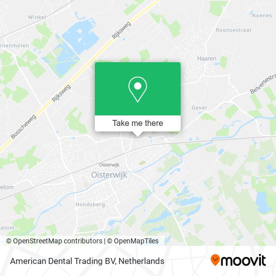 American Dental Trading BV map