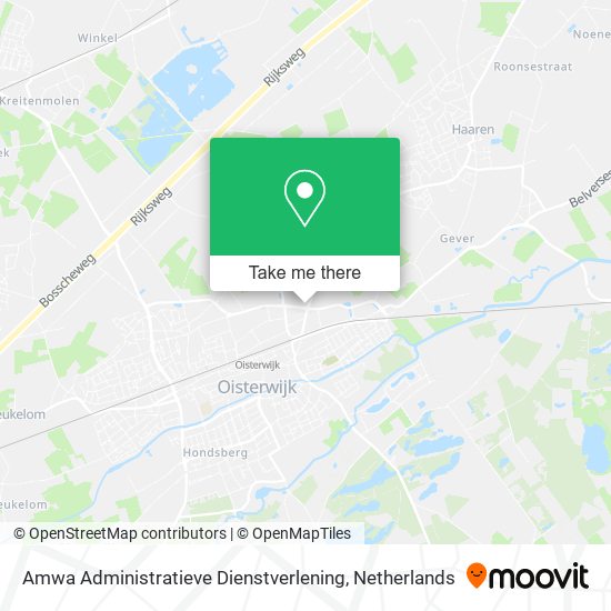 Amwa Administratieve Dienstverlening map