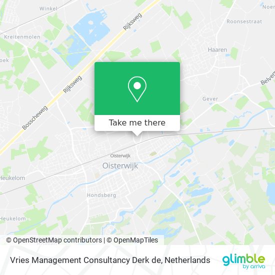 Vries Management Consultancy Derk de map