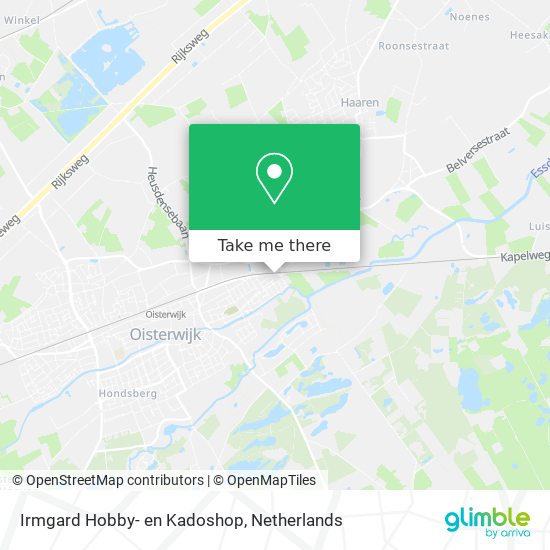 Irmgard Hobby- en Kadoshop map