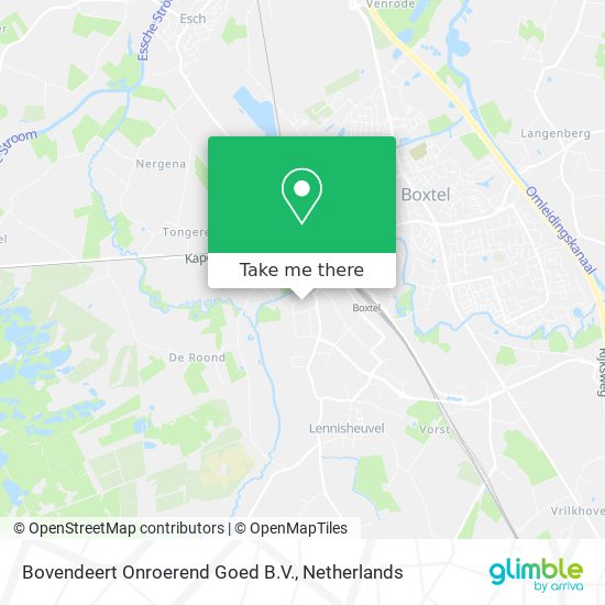 Bovendeert Onroerend Goed B.V. map