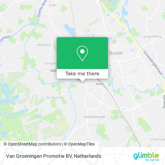 Van Groeningen Promotie BV Karte