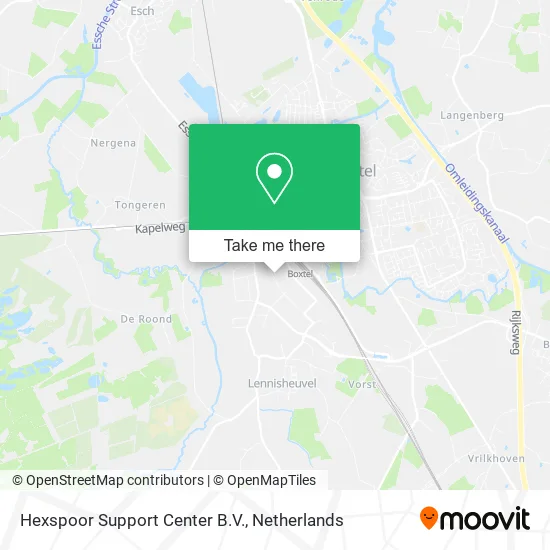 Hexspoor Support Center B.V. map