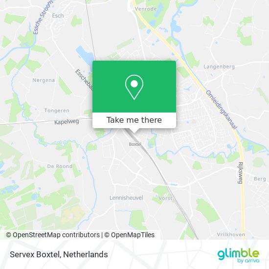 Servex Boxtel map