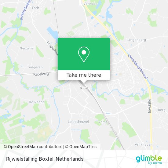 Rijwielstalling Boxtel Karte