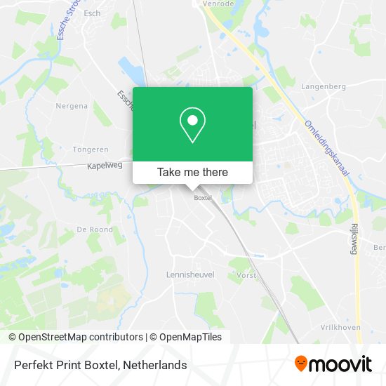 Perfekt Print Boxtel Karte