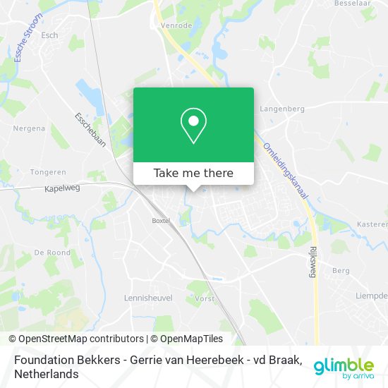 Foundation Bekkers - Gerrie van Heerebeek - vd Braak Karte