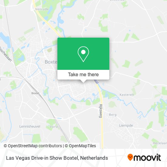 Las Vegas Drive-in Show Boxtel map