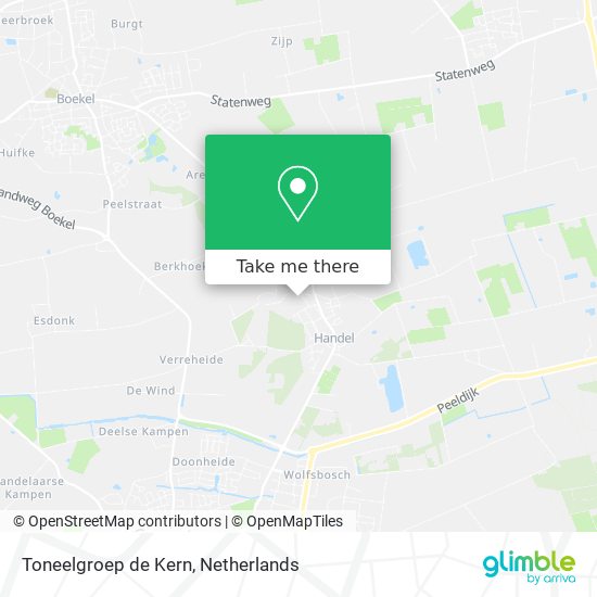 Toneelgroep de Kern map