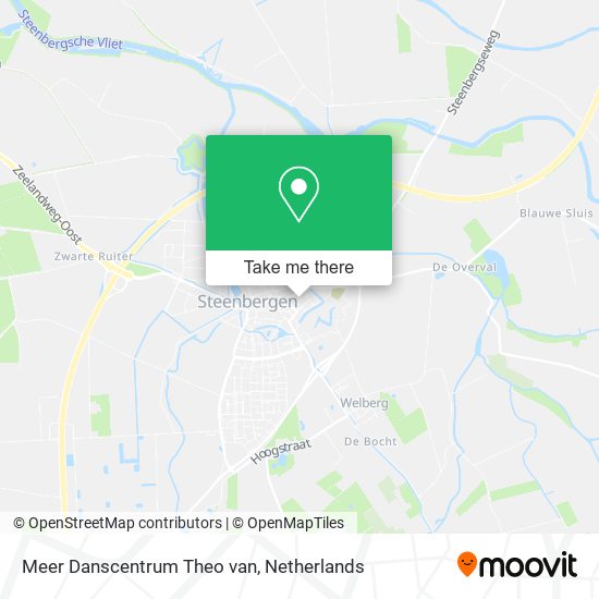 Meer Danscentrum Theo van map