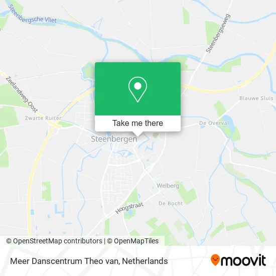 Meer Danscentrum Theo van Karte