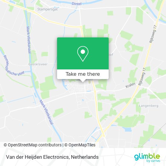 Van der Heijden Electronics Karte