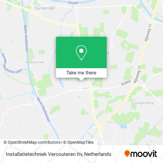 Installatietechniek Vercouteren Itv map