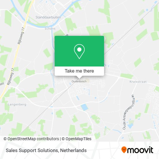 Sales Support Solutions map