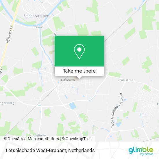 Letselschade West-Brabant map