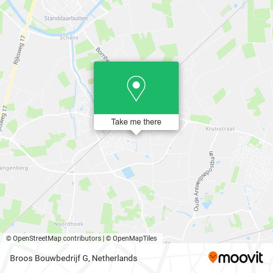 Broos Bouwbedrijf G map