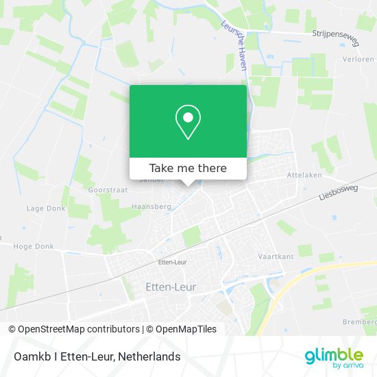 Oamkb I Etten-Leur map